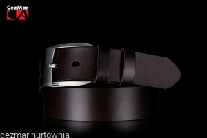 PASEK SKÓRZANY MĘSKI PM-4-G46