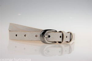 PASEK SKÓRZANY DAMSKI 2 CM - PD-2-111