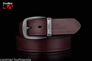 PASEK SKÓRZANY MĘSKI PM-4-N17